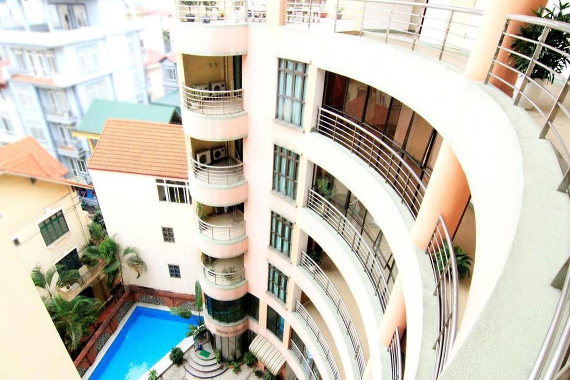 Pan Horizon Executive Residences Hanoi Exterior foto